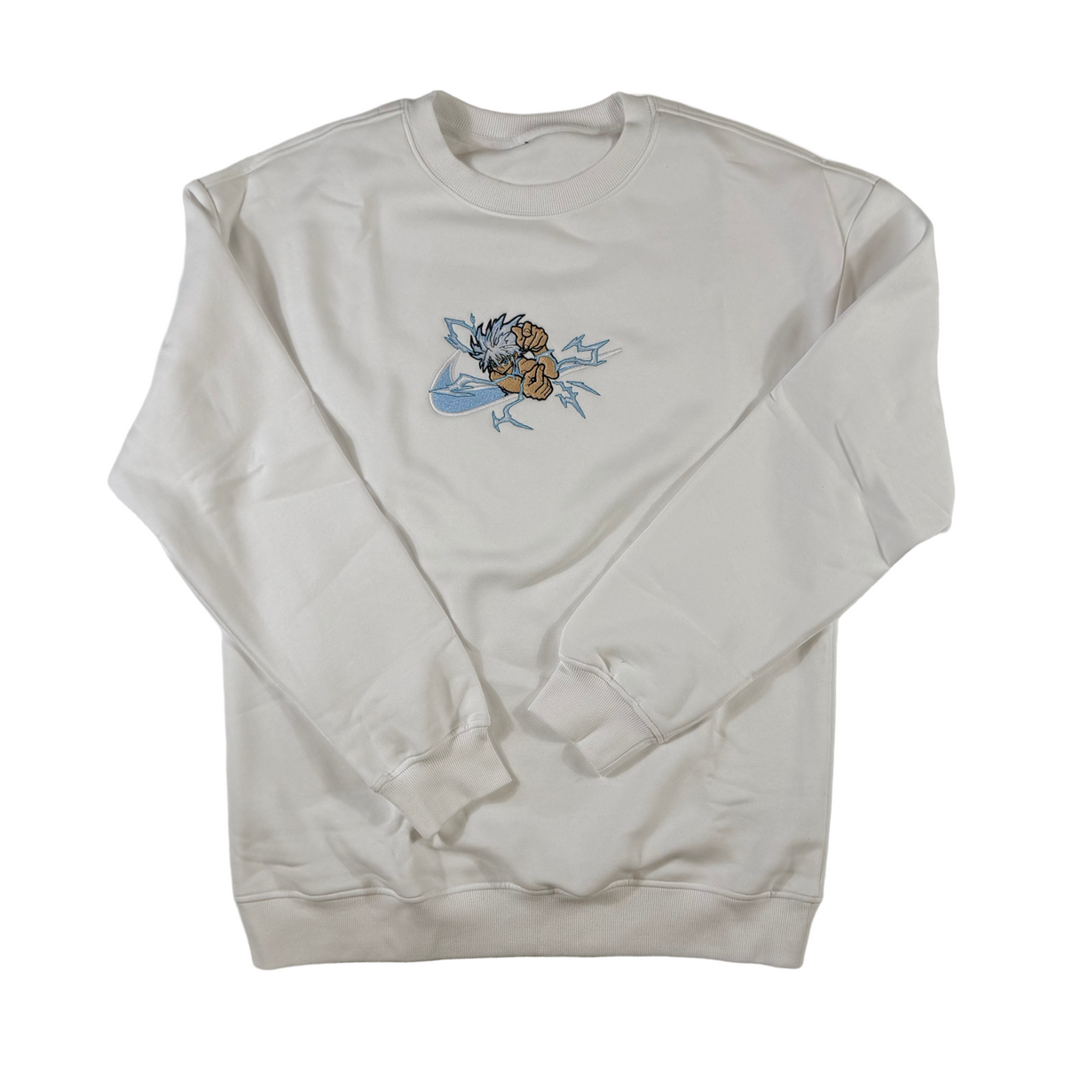 CREWNECK | WHITE LIGHTNING